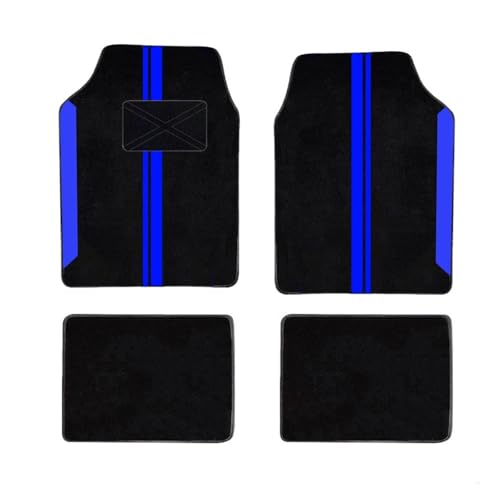 Tapis de sol voiture universels 4 pièces avec coussinets protecteurs pour Peugeot 206 307 308