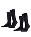 Produktbild FALKE Herren Socken Swing 2-Pack M SO Baumwolle einfarbig 2 Paar, Blau (Dark Navy 6370), 39-42