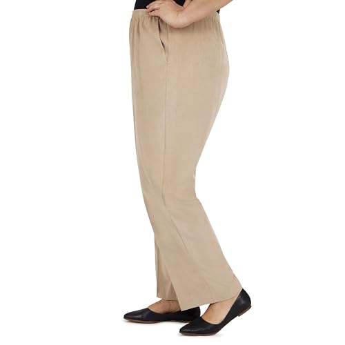 Classic Corduroy Elastic Waist Short Length Pant4