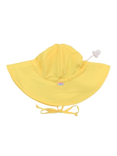 Image of RuffleButts Baby-Girls Sun Hat Floppy Wide Brim UPF 50+ - Baby Sun Hat with Sun Protection