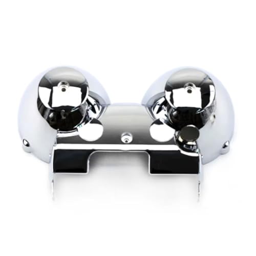 バイクメーターフレーム For ER5 For ER500 メーターケース オートバイ計器アセンブリ ゲージ クラスター スピードメーター タコメーター 走行距離計 部品 アクセサリー(Bottom)