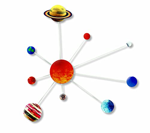 Smoothfoam Unpainted Solar System Kit W/Paint & Brushes