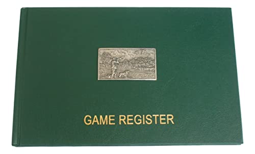Shooting Scene Game Bird Record Book Register Shooting Day Journal Gamekeeper Gift
