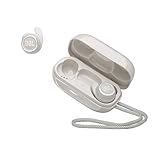 JBL Reflect Mini Auriculares Inalámbricos Deportivos Intraaurales con cancelación de ruido, resistente al agua IPX7 , Bluetooth y diseño ergonómico, color blanco