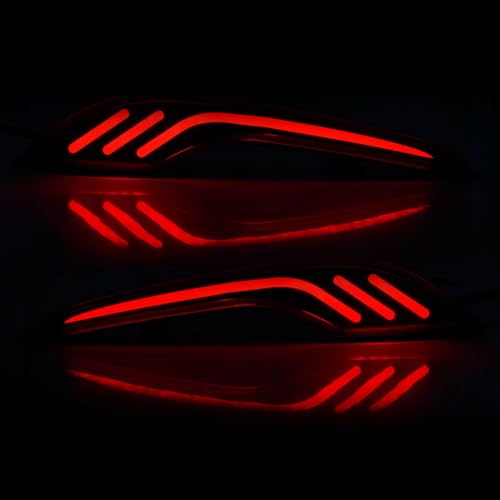 Feu de freinage dynamique Chevrolet Malibu XL clignotant de pare-chocs fumé