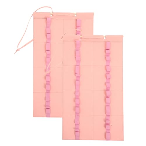 Ceintures karaté froissées ? Solution sacoche de rangement feutre rose ABOOFAN