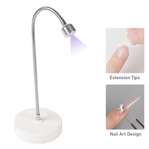 Lâmpada de unhas UV LED para esmalte de gel, mini lâmpada de cura sem fio, recarregável, portátil, c