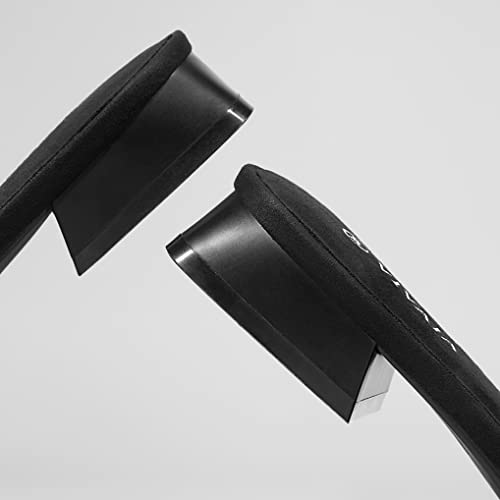 Vivaia Yaffa Mules For Women Slip On Pointed-Toe Knot Mules Women's Casual Slip On Washable Comfortable Shoes Pointed-Toe Style Black #TOP3