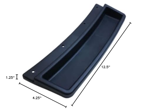 Stander Utensil Compartment Accessory, Compatible with Stander's Omni-Tray and the Signature Life Independence Tray Table, Black