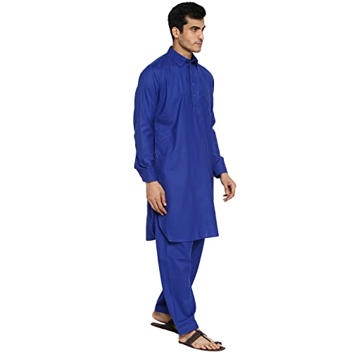Image of Royal Kurta Men's Cotton Pathani Suit