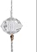 SunAngel 100x200 cm Fashion Decoration Beaded String Curtain Door Divider Crystal Beads Tassel Screen Home Decoration (White)