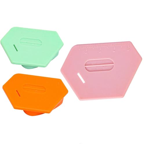 3 Pieces Magnetic Seam Guide, Multifunctional Magnetic Seam Guide for Sewing Machine with Scale, Polygonal Magnetic Hemmer Seam Guide for Sewing Machine, Sewing Accessories Supplies