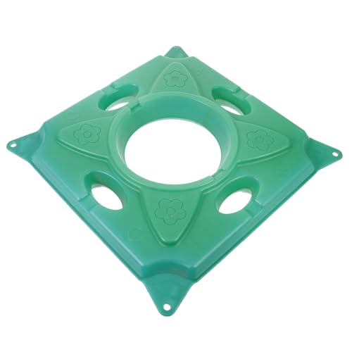 Yardwe Île Flottante Artificielle pour Étang Carré X X 5 Cm Accessoire Flottant pour Jardin Hydroponique