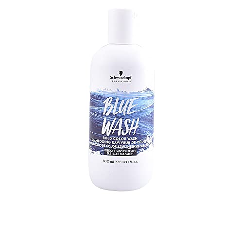 Schwarzkopf Bold Color Wash Champú de Color Azul - 300 ml