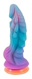 Beasty Cocks Mystic-Dragon - erotisches Drachen-Dildo zur ausfüllenden Masturbation, ausgeprägte Reizstruktur, in Bunt