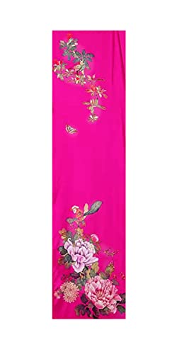 Kwedhonjh-Womens-Classic-100-Silk-Kimono-Robe-BathrobePrinted-Pattern