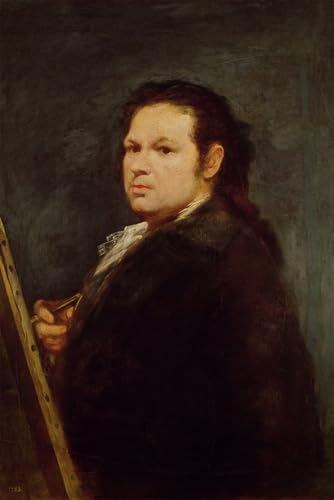 Toile Francisco De Goya affiche d'art élégante pour habiller un mur de cabinet de travail