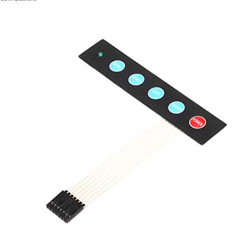 JAGTRADE Switch 1x5 for Array LED 5 for Key Membrane Keypad Keyboard Auto Menu
