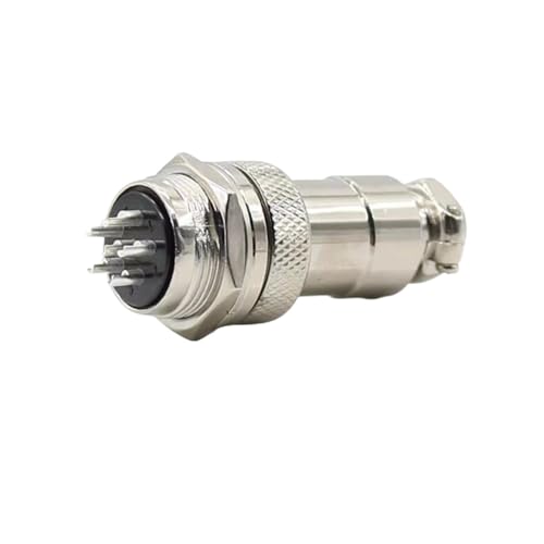 Conector aeronáutico GX20 con 6 pines