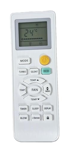 Image of Compatible for Godrej Ac Remote Model 131D 433kHz Suitable for Split Window and Cassette 1 1.5 2 Ton Air Conditioner Choose Remote When Each Key Match Exactly