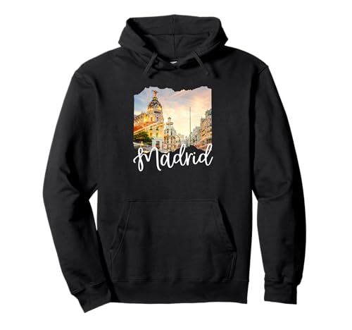 Recuerdo de Madrid Sudadera con Capucha