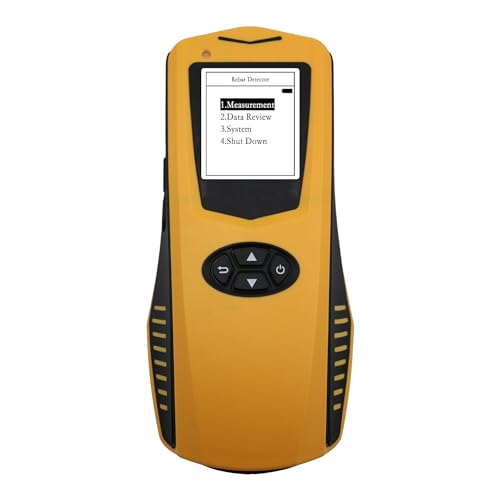 HOJILA JW-120X Rebar Detector, Rebar Locator & Cover Meter, Concrete Rebar Scanner Detector