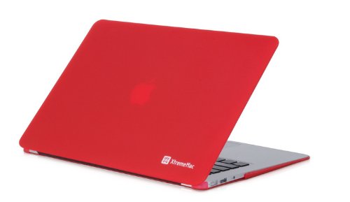 XtremeMacHard Case Shell Hard Case PC Cover for Apple MacBook Air 33.02 cm red