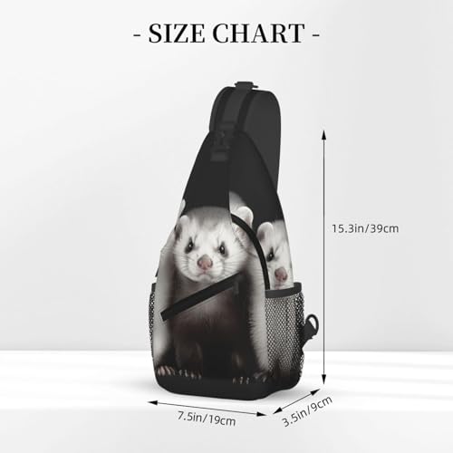 Mochila de Pecho Cruzada para Hombre y Mujer miniatura 3
