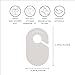 3 Sprouts Baby Closet Dividers Set of 8 - Toddler Clothes Organizer Hanger, Double-Sided Size Labels - Nursery Organization for Newborn Clothing, Infant, Boy & Girl - Neutral