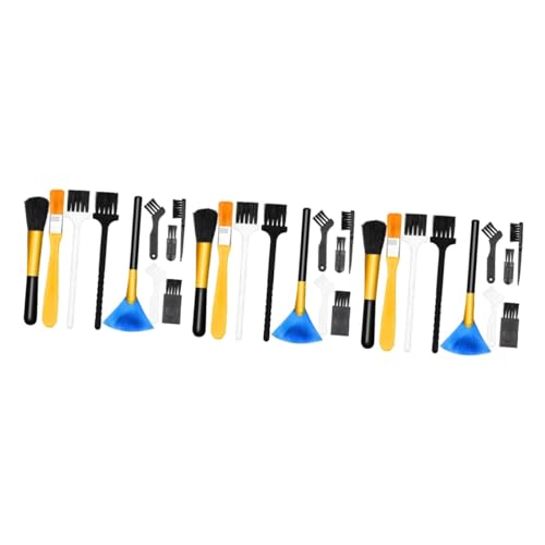 Uonlytech 3 Sets Laptop Electronics Cleaning Brush Dust Kit Conductive Pp Handle for Static Discharge