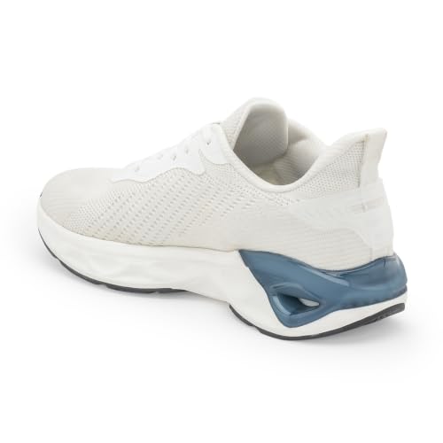 Image of Red Tape Men's Sneakers White Round Toe Lace-Up Responsive Sole