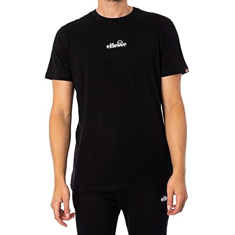 Ellesse Men's Ollio Black Tennis Tee Cover