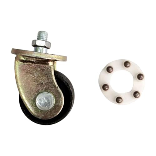 Image of Floor Jack Caster Wheel Easy Installation Swivel Caster Wheel Direct Replace