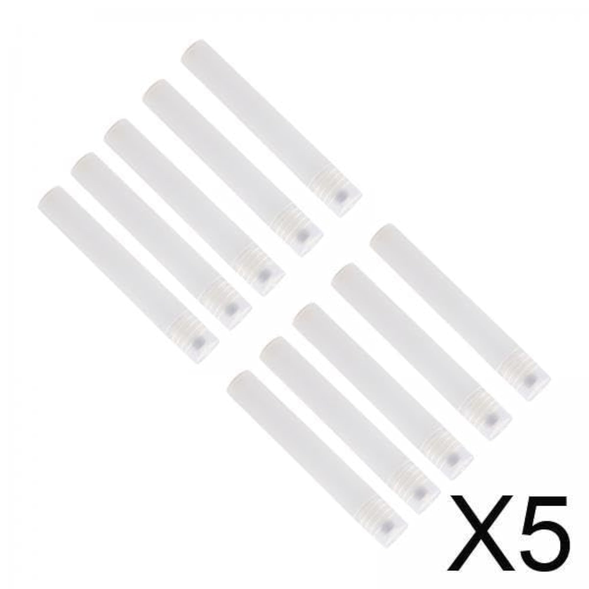 10ml Poly Essential Oil Roller Bottles, Pack of 5