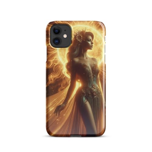 Coque Snap iPhone® Sun Goddess - Protection fine motif déesse du soleil