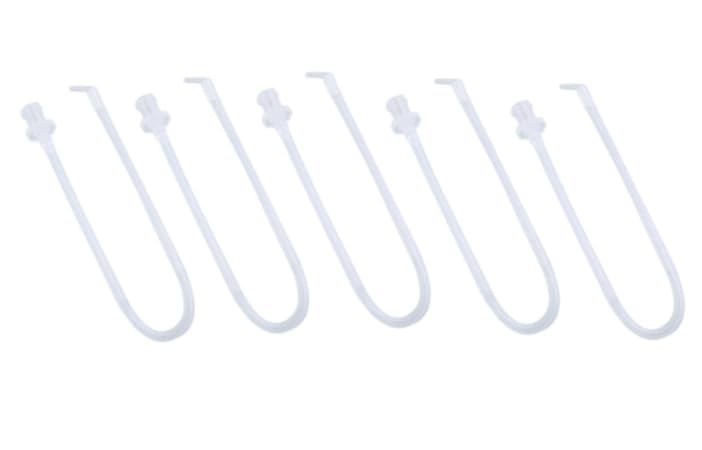 AmeriCan Goods iVac Dental Short (170mm) Silicone Tubing and Connectors, 5/pk Short Silicone Tubing Connectors