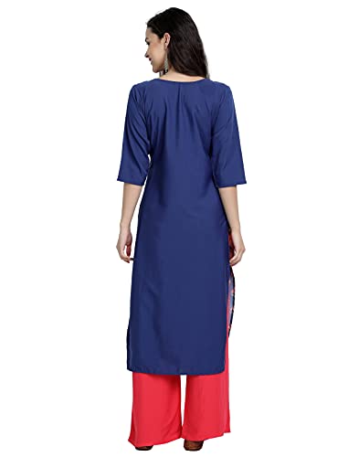 Image of Women's Crepe Regular Kurta