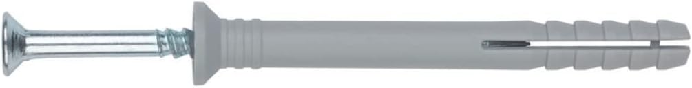 Index Fixing Systems TC-CA – Pack of 100 Studs Pre-Assembled with Screw and Countersunk Head Plated Coating (Polyamide 6.6), TCCA06040