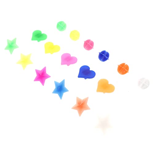 KOMBIUDA 108pcs Bike Wheel Beads Durable Plastic Decorations for Bicycles Easy Snap Installation Fun Accessories for Customizing