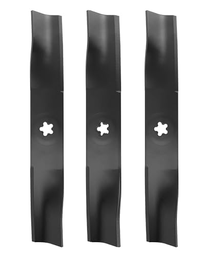 ACEBRI Mower Blades 48 inch Mulching Blade for Husqvarna 532173921,532180055,539110512,for AYP 173921,532173921,917532173921,954633781, 3Pack -  175688-5446-1136177741