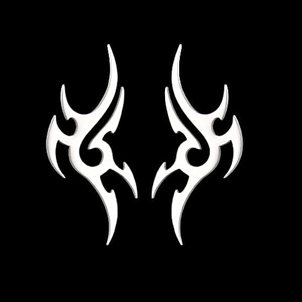 Örhängen Damörhängen Personlig rostfritt stål Bokstavsörhängen Mode anpassad annan form för kvinnor Män Enkla örhängen Modeörhängen Modetillbehör för män och kvinnor (Storlek: (K Rose Gold)