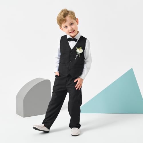 Image of Volunboy Boys Suit Formal Wedding Guest Dress Clothes
