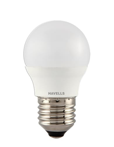 Image of Havells 2.8W LED E27 Bulb|Energy Efficient| Frosted diffuser| Non-Dimmable| Shatter Resistant|Saves Upto 85% Energy|Elegant Design|Upto 4KV Surge Protection|BIS Approved|Pack of 1