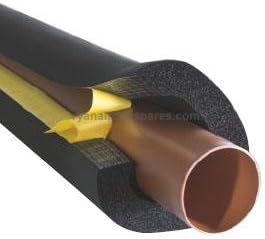 Armaflex Pipe Insulation, 25mm Wall, 15mm Pipe Diameter, 2m Length, Rubber Material, Class O, 30.159 mm² Coverage