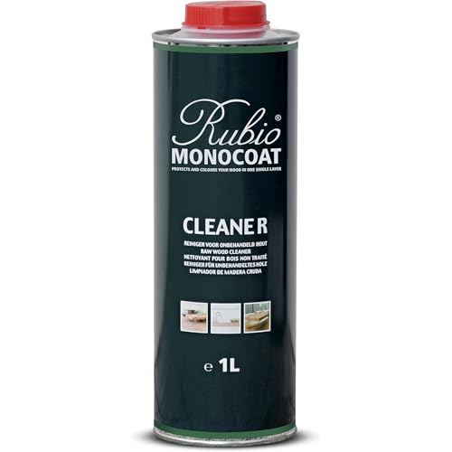 Rubio Monocoat ���؃N���[�i�[ 1,000�t�B�[�g2 | �؍ޕ\�ʂ̏����N���[�j���O | �T���f�B���O&�|���@����������̂ق��菜�� | �I�C���v���X2C�Ŏd�グ��O�Ɏg�p | 1���b�g��