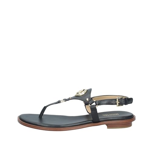 Michael Kors Womens Casey Thong Black 7.0 Medium