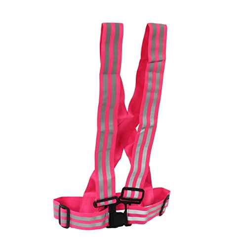 Cinto refletivo de ciclismo, alta visibilidade, uso amplo, colete refletivo de segurança, confortáve