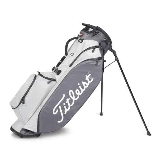 Titleist Players 4 StaDry Golf Bag, Gray/Graphite