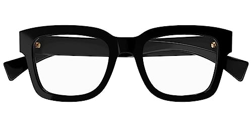 Gucci GG1138O Black Gold 52/20/145 unisex Eyewear Frame