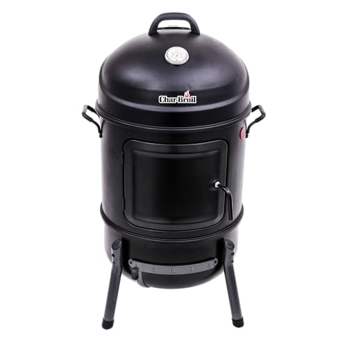 Charbroil® 20' Bullet Charcoal Smoker, Black - 18202076